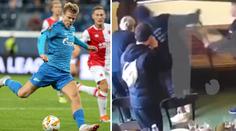Židlí do hlavy! VIDEO ukazuje, jak ruští fotbalisté napadli úředníka