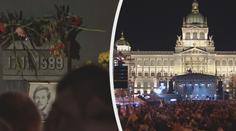 SLEDUJEME ON-LINE výročí 17. listopadu: Že vás hanba nefackuje, obořil se Klaus ml. na demonstranty