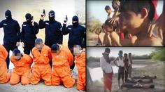 DĚSIVÉ VIDEO: Děti si hrají na ISIS a napodobují brutální popravy!