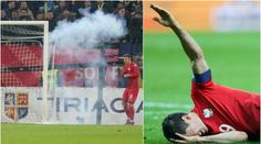 Hororová scéna: Dělobuch na hřišti, Lewandowski zůstal ležet!