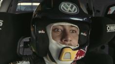 Neymar pochopil, co je rally! Svezl ho mistr světa. VIDEO