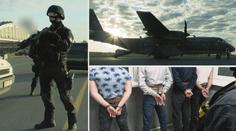 Samopaly, kukly a let do Moldavska! Policie ukázala záběry z unikátní akce