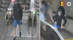 Muž měl znásilnit dívku v metru na eskalátorech! Zachytily ho kamery