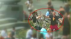 Muži se drsně porvali kvůli ženské. V záhonu na Staromáku! VIDEO