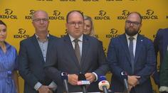 KDU-ČSL jednala o své budoucnosti. Míříme do opozice, oznámil Výborný