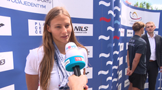 Seemanová: Jsem šťastná, že plavání v Česku roste. Oslavy před OH neplánuje
