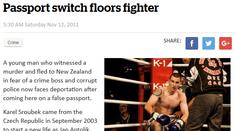 Kickboxer 14 let utíkal před policií kvůli vraždě. Vydají ho do Česka