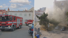 V Hodoníně vzplálo od fritézy bistro. Žena se nadýchala kouře, škoda sahá k milionu