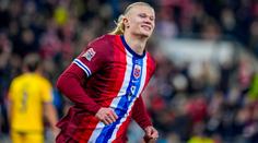 Norové míří mezi elitu, Haaland má hattrick. Anglie dala v derby bůra