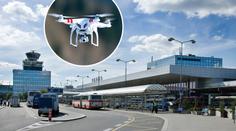 Pražské letiště odklánělo lety na vedlejší dráhu! Kvůli dronu