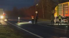 Kamion na Mostecku srazil chodkyni na přechodu. Žena zemřela