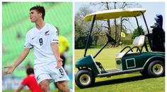Opilý fotbalista místo karantény jezdil po Sydney v golfovém vozíku