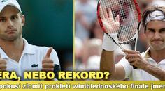 Federer bude útočit na rekord, Roddick na první wimbledonský triumf