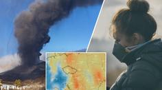Oxid siřičitý po erupci sopky je i nad Českem. Expert řekl, na co se připravit