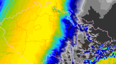 Mapa se zbarvila dočerna. Nová předpověď Moravu a Slezsko nepotěší