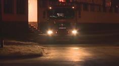 Hasiči se museli poprat s náročnou nocí. Při požáru zemřel jeden člověk