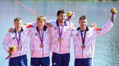 Sedmá česká medaile. Čtyřkajak vyválčil bronz!