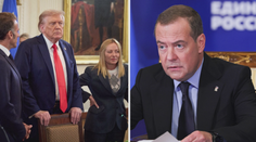 Evropa vyzývá k válce proti Rusku, tvrdí Medveděv. Naštvalo ho jednání v USA