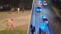 Gangy si vyřizovaly účty uprostřed města. Ve Žďáru se popraly desítky lidí