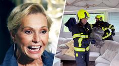 Horor u Vondráčkové: Pod gaučem našla obřího hada. Museli přijet hasiči