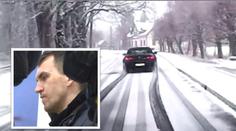 Zloděj "utíkal" ve sporťáku za 4,5 milionu. Na sněhu neměl šanci