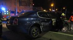 VIDEO: Opilý borec bez papírů rozmlátil luxusní Maserati za 3,2 milionu
