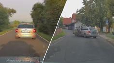 VIDEO: Šílená honička řidičů: Na zatroubení reagoval agresor jako zběsilý!