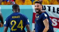 Austrálie skórovala první, od Francie ale dostala debakl. Giroud vyrovnal Henryho