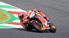 Hrozivý Márquezův pád v kvalifikaci. Jeho motorka začala hořet