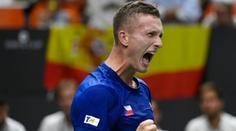 Lehečka slaví od srpna teprve druhou výhru na okruhu ATP. Poradil si s Wolfem