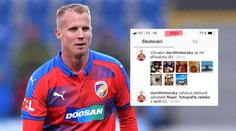 Limberský o půli sjíždí instagram! Na Baníku lajkoval i dušičky