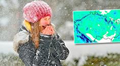 Sněžit bude až do neděle. Teploty klesnou k -10°C! MAPY SRÁŽEK