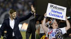 Vítej, Stevie! Gerrarda zdravily v Los Angeles zaplněné tribuny