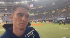 Českého nadhazovače při exhibici zradilo rameno. Top výkon, smutnil parťák Chlup