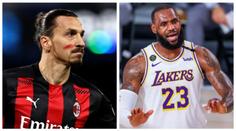 Dělej to, v čem jsi dobrý, říká Zlatan LeBronovi. Hvězda NBA odmítá mlčet