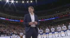 Jágr odstartoval novou sezónu NHL čestným buly. Je to pocta, říká legenda