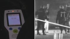 Opilec bez roušky dělal brajgl, pak hlídce skoro strhnul alkoholtester!