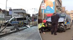 Policejní auto smetlo dvě ženy na zastávce tramvaje v Praze!