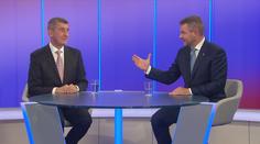 Vzájemné vztahy, V4, euro: Babiš a Pellegrini debatovali na TV Nova