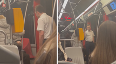 VIDEO: Řidič v tramvaji sprostě napadl ukrajinskou rodinu. Nemáš právo tu být, řval