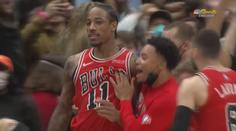 Fantastický DeRozan vstřelil další trojku s klaksonem a stanovil rekord NBA