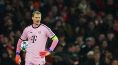 Teatrální pád? Možná by pomohl, řekl Neuer o gólu Arsenalu. Sudího kritizovat nechce