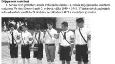 Školní tým Hitlerjugend ze ZŠ Jemnice vyšetřuje inspekce