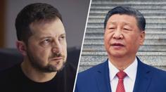 Na moskevskou přehlídku jsme neútočili díky Číně, tvrdí Zelenskyj