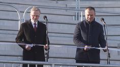 Premiér slavnostně otevřel opravenou Vysočina Arenu. Čeká ji mistrovství světa