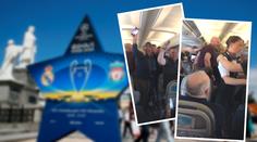 ŠÍLENÉ: "Přestaňte, spadneme," prosila letuška anglické fanoušky!