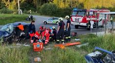 Tragická nehoda na Vimpersku: Mladý muž zemřel, druhý je zraněný