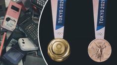 Olympijské medaile jsou ze starých iPhonů, kovy se sbíraly dva roky