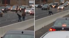 Z auta se na dálnici sypaly peníze! Chamtiví řidiči způsobili chaos