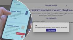Po zprovoznění webu má sčítání stále problémy. Odpovědi nejdou odeslat